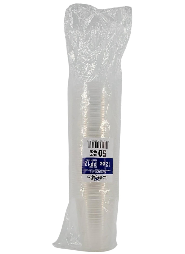 Morning Dew - 12oz Translucent Cups - PP12 - Plastic
