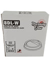Morning Dew - Dome Sip Lid for 8 oz Tall Hot Paper Cups - White - 8DL-W