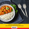 Value+ - Plastic Sporks - White - Bulk - B1005