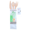 Eco-Craze - Wrapped 6pc Wooden Cutlery Kit (F/K/S/N/S/P)