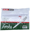 Value+ - Heavy - Plastic Forks - Clear - Retail Pack - RP3201