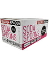 Value+ - Plastic - Soda Spoon - White - RP4006 - 8'' Approx.