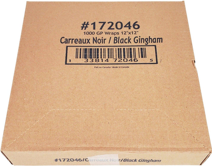 XC - Checkered Sheets - Black - 12