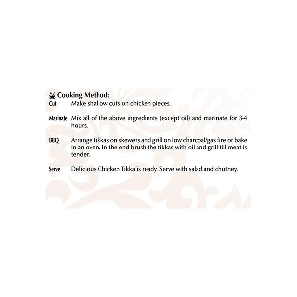 National Chicken Tikka Recipe Mix