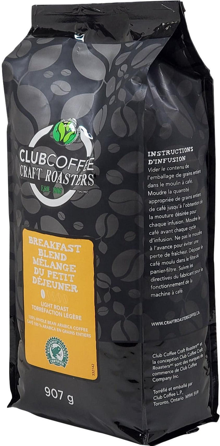 Club Coffee - Craft Roasters Breakfast Blend WB - 25838