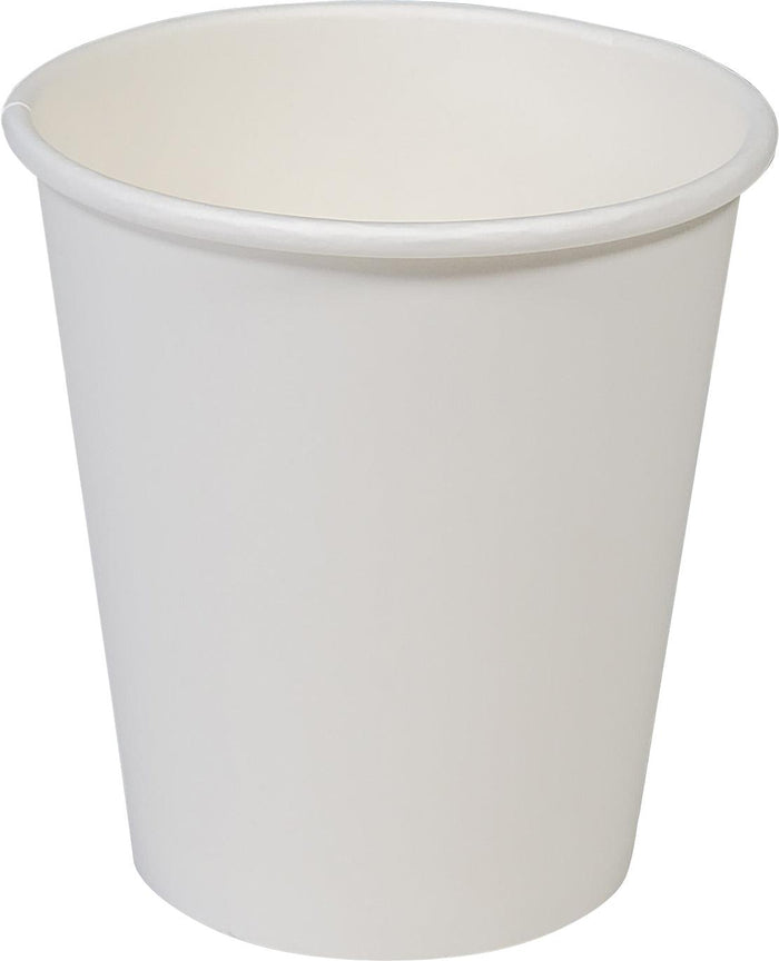 Morning Dew - 10oz Squat Hot Paper Cup - White - H10SW
