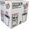 Morning Dew - 10oz Squat Hot Paper Cup - White - H10SW
