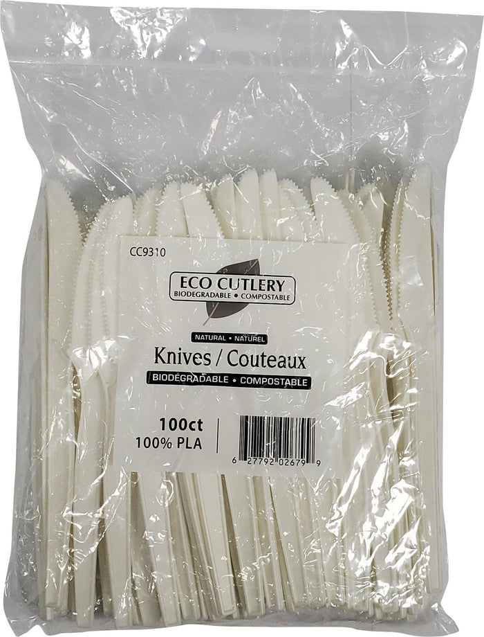 Eco Cutlery - Knives 100% PLA - ComposTable