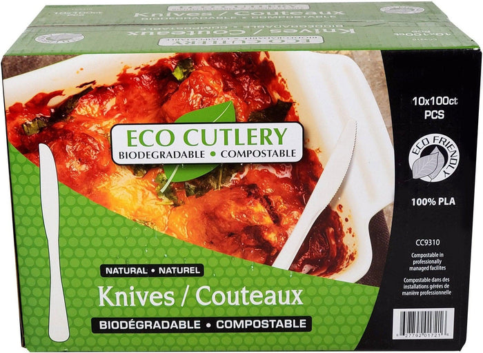 Eco Cutlery - Knives 100% PLA - ComposTable