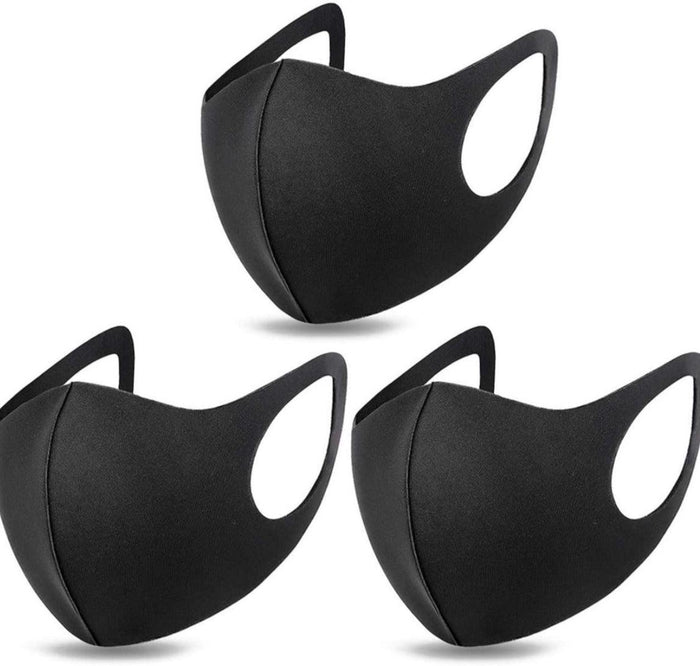 Fashish - Black Fabric Mask