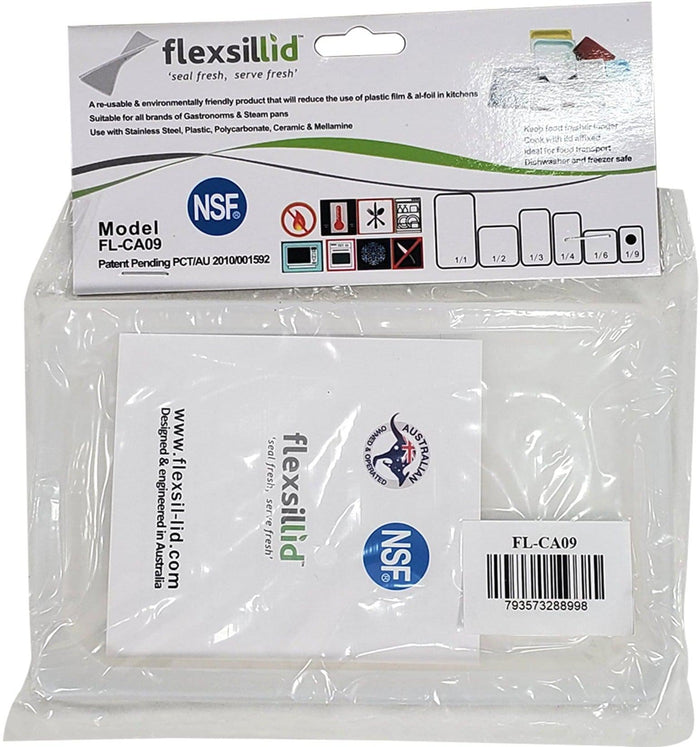 Flexsil Food Pan Lid - 1/9 Size