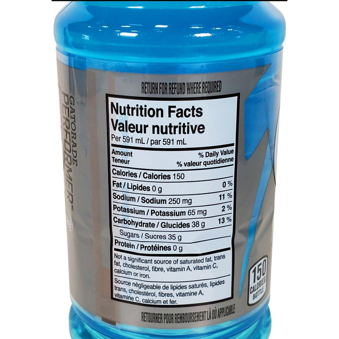 Gatorade - Regular - Cool Blue - Bottles