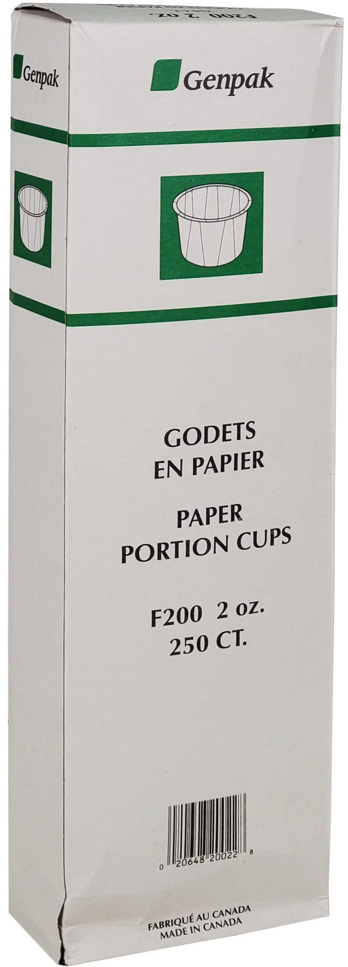 Genpak - Portion Cups - Paper - 2oz - F200