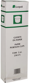Genpak - Portion Cups - Paper - 2oz - F200