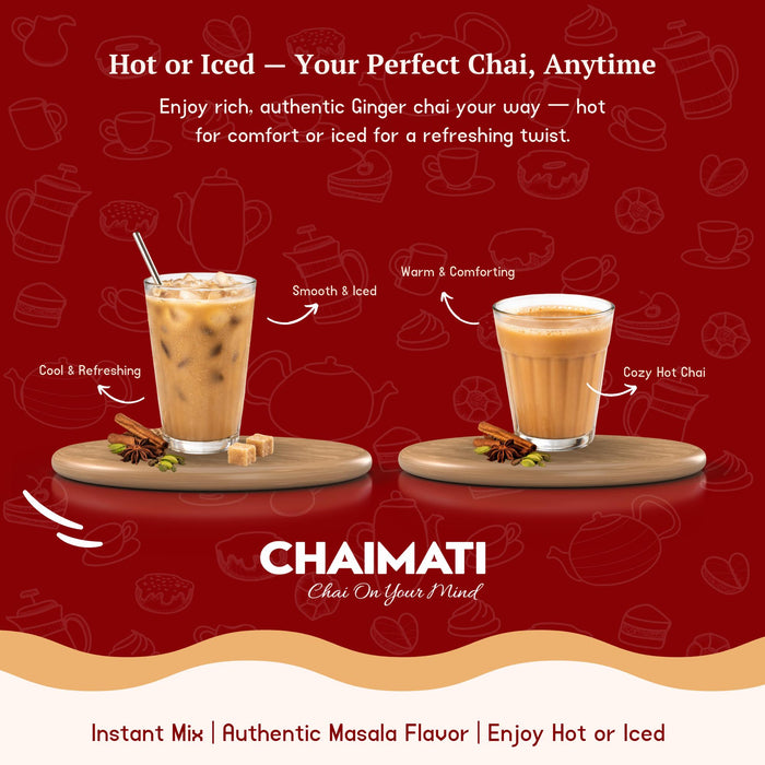 ChaiMati - Ginger Chai Latte - Instant Premix