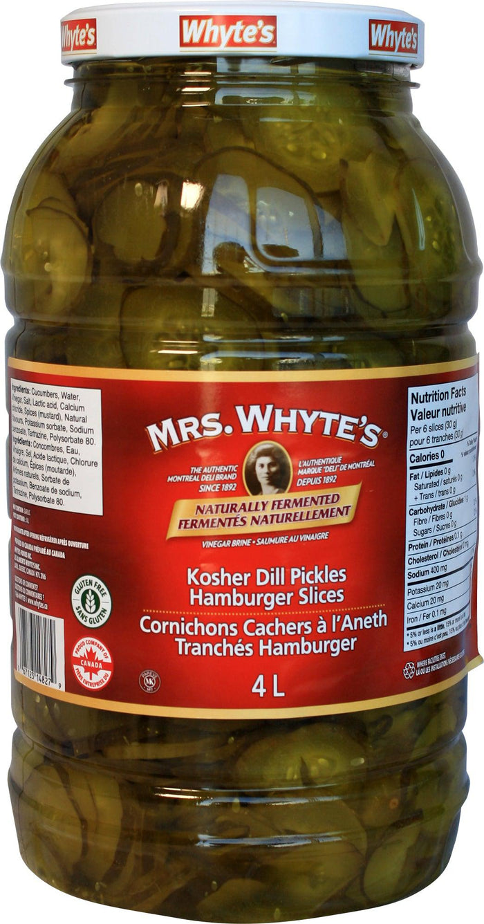 CLR - Mrs. Whytes - Dill Pickles - Hamburger Slices