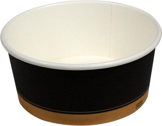 Morning Dew - 10oz Paper Soup Container - Ebony Print - 10SCE