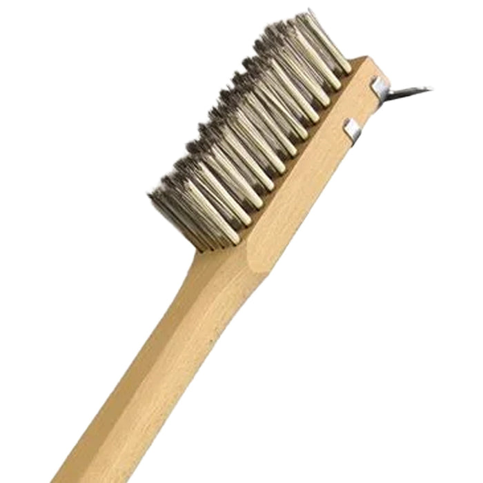 Felton CHEF704 BBQ Brush with Scraper - 20