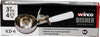 Stainless Steel Ice Cream Disher - #6, 4.7 oz, White Handle