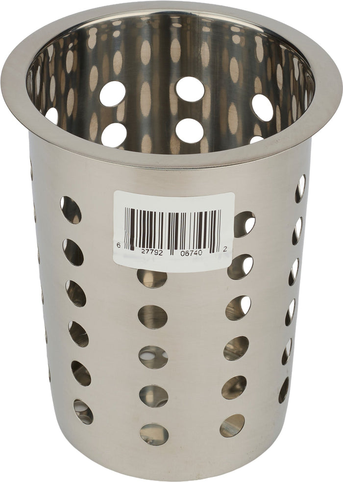 Pro-Kitchen Perforated Cutlery Holder - Steel