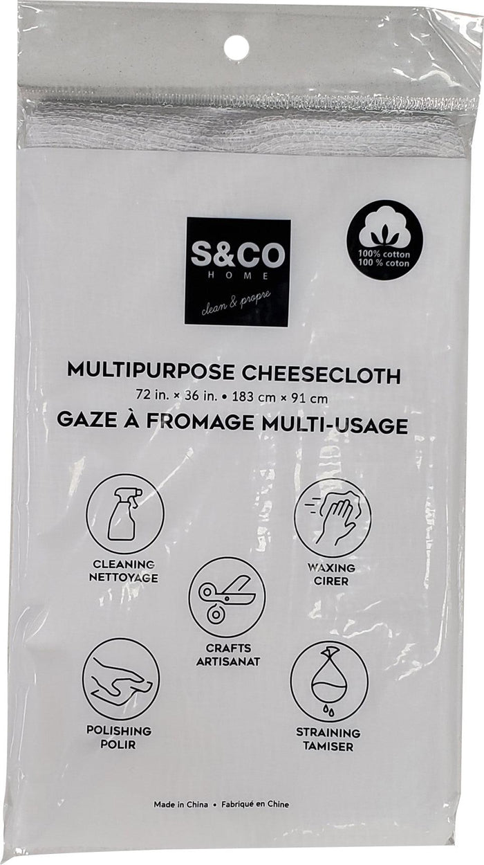 CLR - S&CO - Cheese Cloth - 72