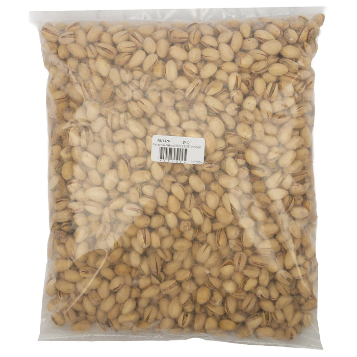 Pistachio Natural R/S 21-25 in Shell