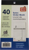 Office Works - 40-ct Triplicate Sales Book - 20454