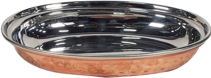 Copper Oval Entree Dish 300Ml No1, 19X13cm