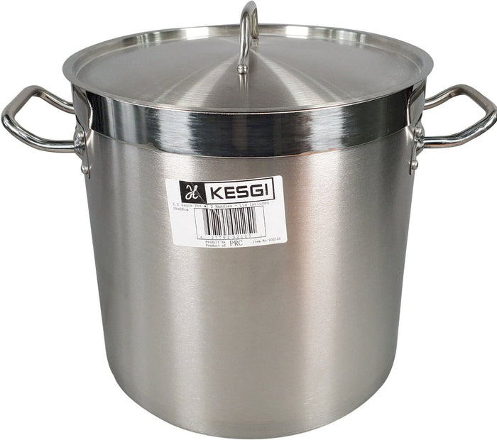Pro-Kitchen/Kesgi - 28x28cm Tall Pot - SS w/Lid