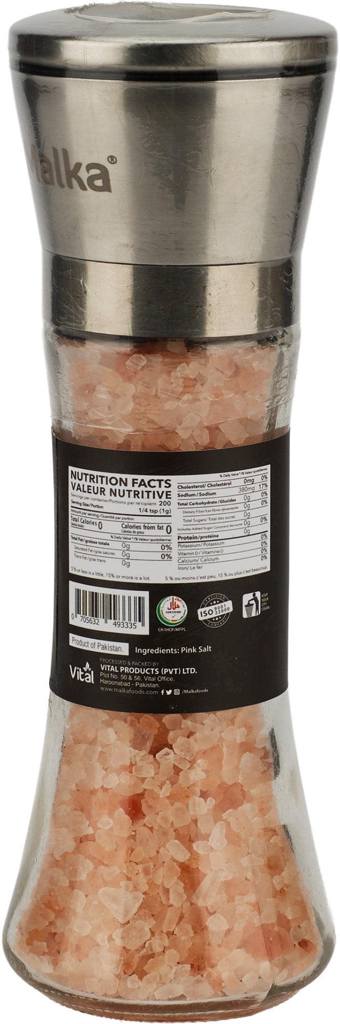 Malka - Pink Salt - Coarse - Crusher Bottle