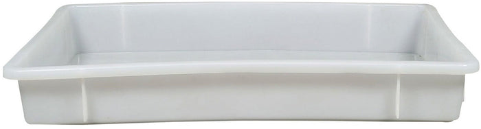 560x375x75mm - Plastic Prep Container - White