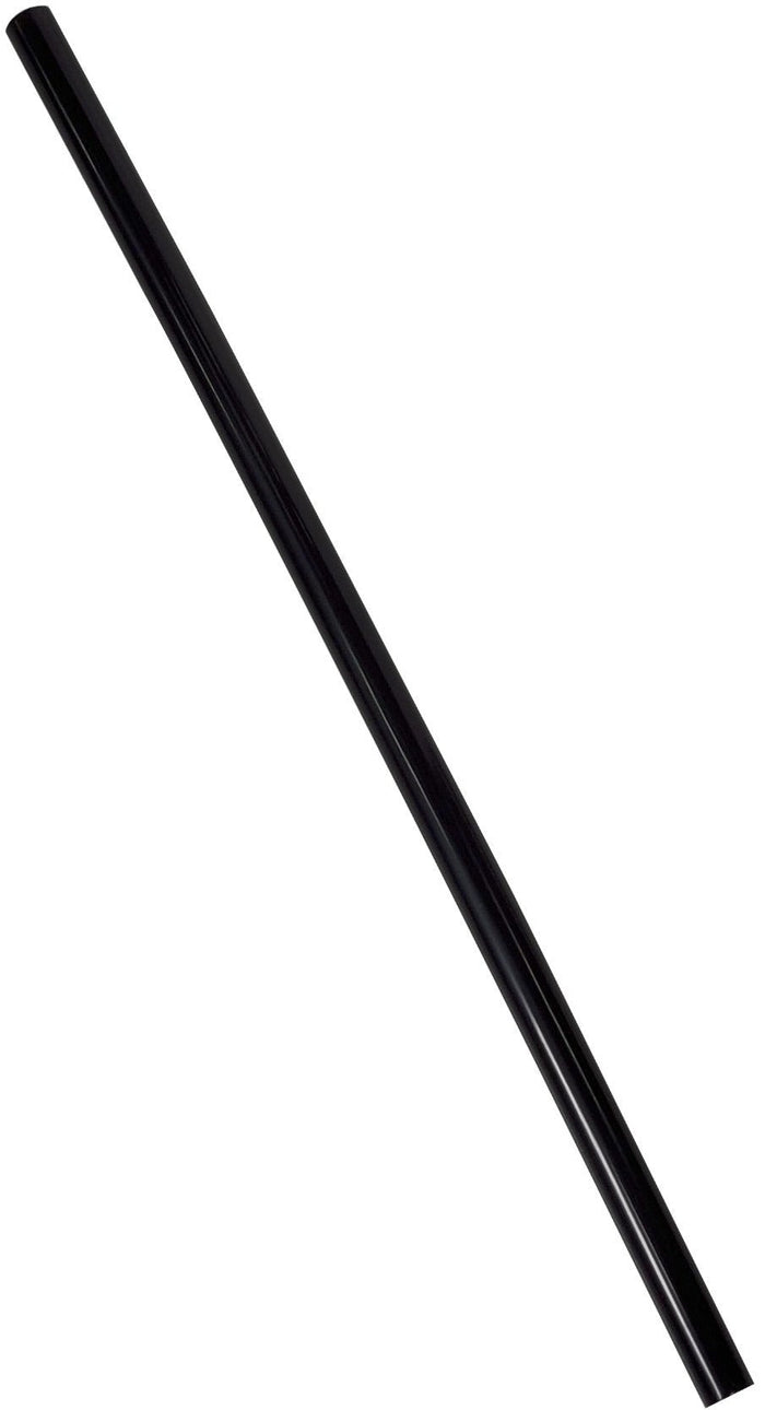 Value+ - 8'' White Plastic Straws - JUMBO - 8mm
