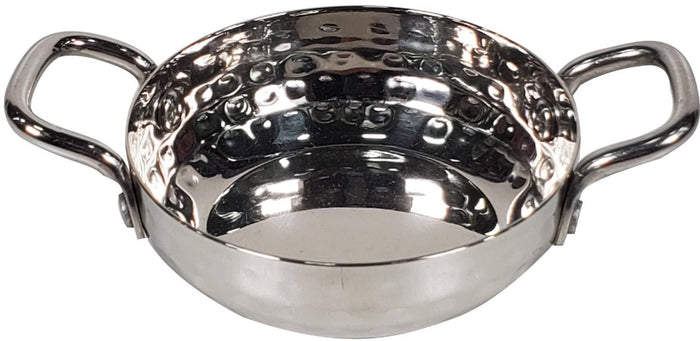 PK-82254A - 2.75oz Fry Pan - SS - w/2 Side Handles