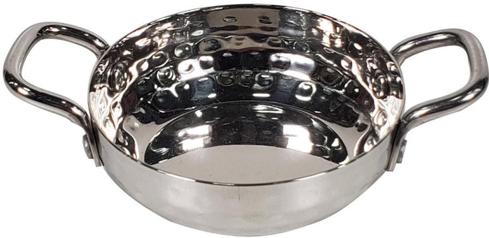 PK-82254A - 2.75oz Fry Pan - SS - w/2 Side Handles
