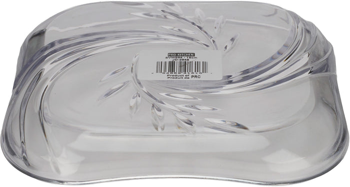 JD - Plastic Crystal Tray 16cm - 2948