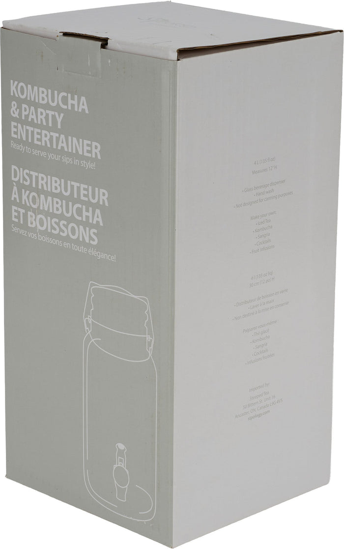 Glass Drink Dispenser (4L)