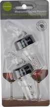 L.Gourmet, 2-pc Measured Liquor Pourers Set, 1oz (30ml)