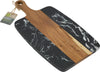 L.Gourmet Acacia Wood+Marble Board - 13.75