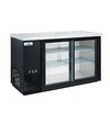 Glacier - Back Bar Cooler Glass Sliding 2 Door 49*24*35 -GBB-49GSD