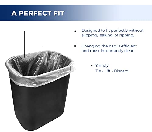 Spartano Strong Clear Garbage Bags - 35