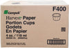 Genpak - Portion Cups - Paper - 4oz - F400