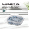 Genpak - Hinged Deli Container - Clear - 8oz - AD08