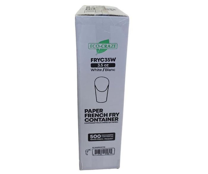 Eco-Craze - 3.5oz French Fry Container