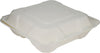 Eco-Craze - 8X8X3 - 3 Compartment Bagasse Clamshell