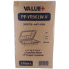 Value+ - YR961W-V - PP Hinged Cont. - 8.9x6.3x2.6