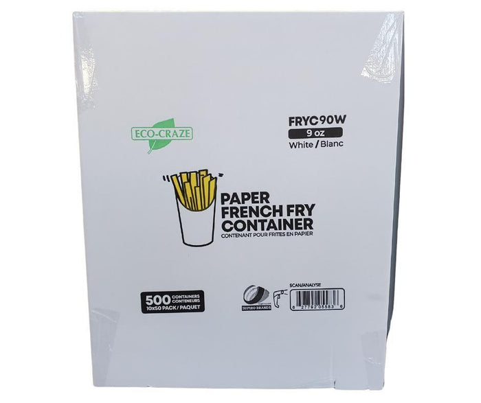 Eco-Craze - 9oz French Fry Container