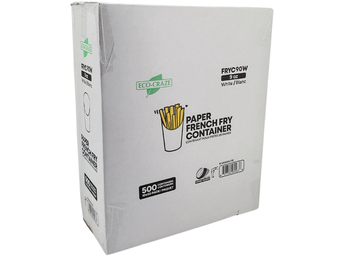 Eco-Craze - 9oz French Fry Container