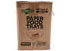 Eco-Craze - PFT300-K #300 3 lb Kraft Paper Food Tray
