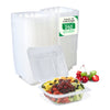 Eco-Craze MFPP Clamshell Container 9x9x2.6