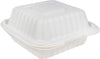 LR - MFPP Clamshell Container - 6x6x3 - White - EP-6